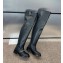 Dior D-Quest Thigh Boot Black Supple Calfskin 2024