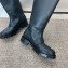 Dior D-Quest Thigh Boot Black Supple Calfskin 2024