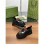 gucci Mocassino donna con nastro Web loafers 2024