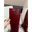 BY FAR women's boots burgundy leather heel 4.5cm 2024