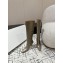 BY FAR women's boots grey  leather heel 4.5cm 2024