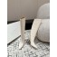 BY FAR women's boots white leather heel 4.5cm 2024