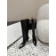 BY FAR women's boots black leather heel 4.5cm 2024