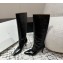 BY FAR women's boots black leather heel 4.5cm 2024