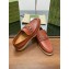 gucci Men's loafer with Horsebit brown leather  2024