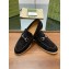 gucci Men's loafer with Horsebit black suede 2024