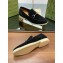 gucci Men's loafer with Horsebit black suede 2024