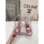 Jimmy Choo Saeda 100 metallic snake printed sandals pink 2024    