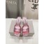 Jimmy Choo Val 65mm pink metallic snake printed mules 2024