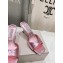 Jimmy Choo Val 65mm pink metallic snake printed mules 2024