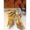 Hermes Bottle Silk Twilly 85x5CM Yellow