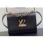 Louis Vuitton Epi grained leather Twist MM Bag M22773 Black 2023