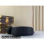 Louis Vuitton Perforated Mahina calfskin Baia PM Bag M22819 Black 2023