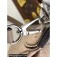 Louis Vuitton Perforated Mahina calfskin Baia PM Bag M22820 Galet Gray 2023