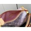 Louis Vuitton Monoglam canvas Side Trunk Bag M22842 Rose Pink 2023
