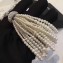 Chanel Logo Pearl Tassel Brooch 2018