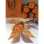 Hermes Horse Silk Twilly 85x5CM Orange