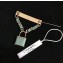 Chanel Lock Brooch Green 2018