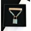 Chanel Lock Brooch Blue 2018