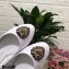 Dolce & Gabbana Leather Devotion Flats Slippers White 2021