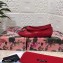 Dolce & Gabbana Leather Devotion Flats Slippers Red 2021