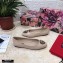 Dolce & Gabbana Leather Devotion Flats Slippers Beige 2021