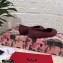 Dolce & Gabbana Leather Devotion Flats Slippers Burgundy 2021