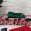 Dolce & Gabbana Leather Devotion Flats Slippers Green 2021