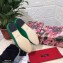 Dolce & Gabbana Leather Devotion Flats Slippers Green 2021
