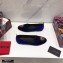 Dolce & Gabbana Velvet Devotion Loafers Slippers Blue 2021