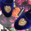 Dolce & Gabbana Velvet Devotion Loafers Slippers Blue 2021