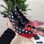 Dolce & Gabbana Heel 10.5cm Leather Dot Print Sicily Pumps Black 2021