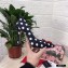 Dolce & Gabbana Heel 10.5cm Leather Dot Print Sicily Pumps Black 2021