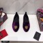 Dolce & Gabbana Velvet Devotion Loafers Slippers Purple 2021