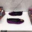 Dolce & Gabbana Velvet Devotion Loafers Slippers Purple 2021