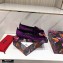 Dolce & Gabbana Velvet Devotion Loafers Slippers Purple 2021
