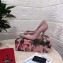 Dolce & Gabbana Heel 10.5cm Quilted Leather Devotion Pumps Light Pink 2021