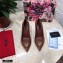 Dolce & Gabbana Heel 10.5cm Quilted Leather Devotion Pumps Brown 2021