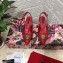 Dolce & Gabbana Heel 6.5cm Quilted Leather Devotion Slingbacks Red 2021