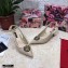 Dolce & Gabbana Heel 6.5cm Quilted Leather Devotion Slingbacks Beige 2021