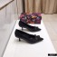 Dolce & Gabbana Thin Heel 6.5cm Leather Sicily Pumps Black 2021