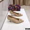 Dolce & Gabbana Thin Heel 6.5cm Leather Sicily Pumps Beige 2021