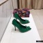 Dolce & Gabbana Thin Heel 10.5cm Leather Sicily Pumps Green 2021