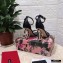 Dolce & Gabbana Heel 10.5cm Leather Sandals Black with Baroque D&G Heel 2021