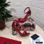Dolce & Gabbana Heel 10.5cm Leather Sandals Red with Baroque D&G Heel 2021