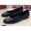 Dolce & Gabbana Leather Devotion Flats Slippers Black 2021
