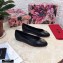 Dolce & Gabbana Leather Devotion Flats Slippers Black 2021