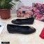 Dolce & Gabbana Leather Devotion Flats Slippers Black 2021