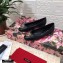 Dolce & Gabbana Leather Devotion Flats Slippers Black 2021