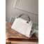 Louis Vuitton Capucines Mini Bag Python Handle N98477 White